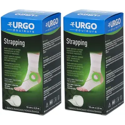 BANDE URGO STRAPPING 10CM*2,5M