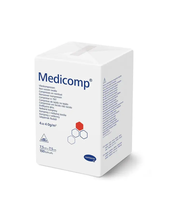 COMPRESSES NON STERILE 7,5* 7,5CM